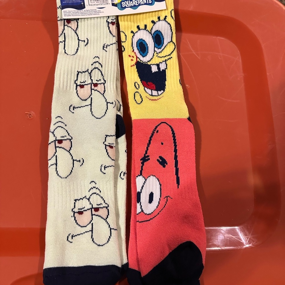 SpongeBob SquarePants Character Socks